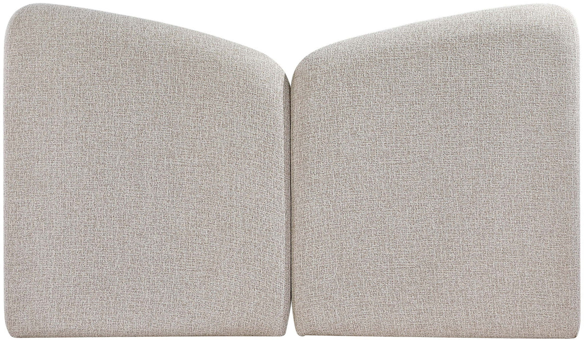 Elowen - Chenille Fabric Upholstered Bed - Simple Home Plus