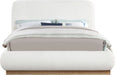 Rigby - Linen Bed With Natural Base - Simple Home Plus