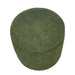 Tara - Round Storage Ottoman - Green - Simple Home Plus
