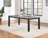 Elodie - Rectangular Extension Leaf Dining Table - Black - Simple Home Plus