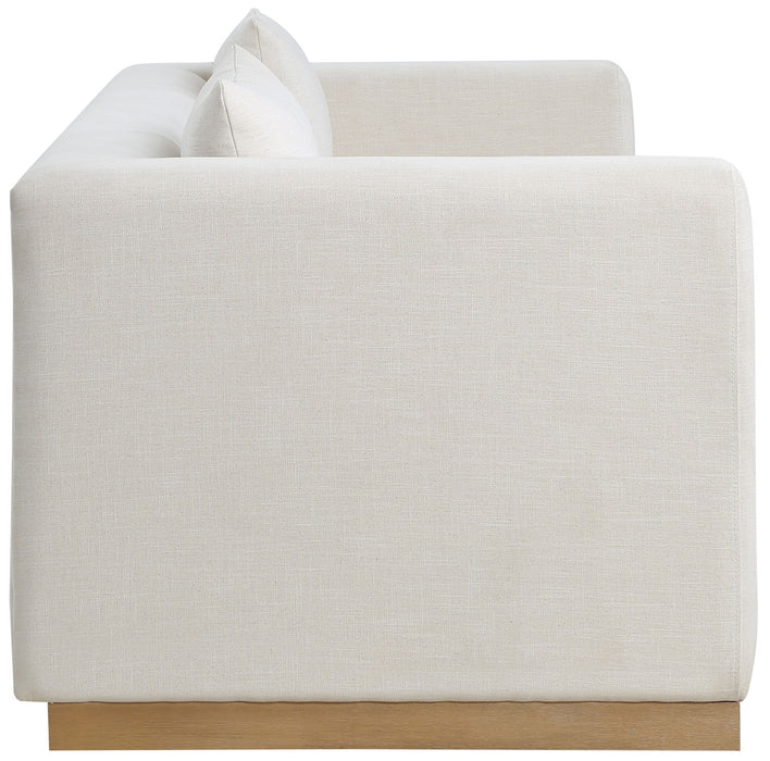 Alfie - Linen Textured Fabic Sofa - Simple Home Plus