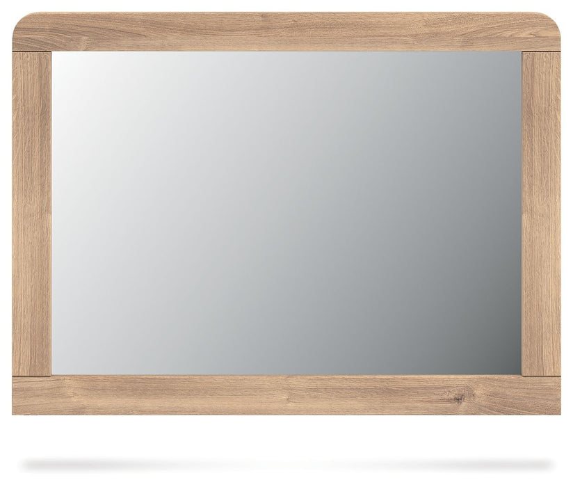 Kinlanni - Bedroom Mirror - Tan - Simple Home Plus