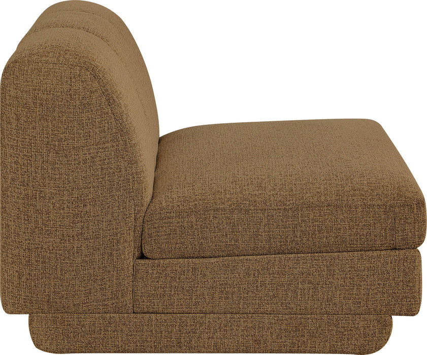 Modari - Fabric Upholstered Armless Chair - Simple Home Plus