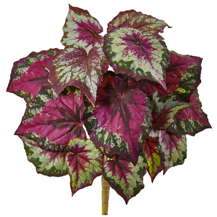 16" Wax Begonia Bush (Set of 6)