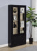 Hawthorne - 4-Shelf Glass Door Tall Cabinet With Drawers - Simple Home Plus