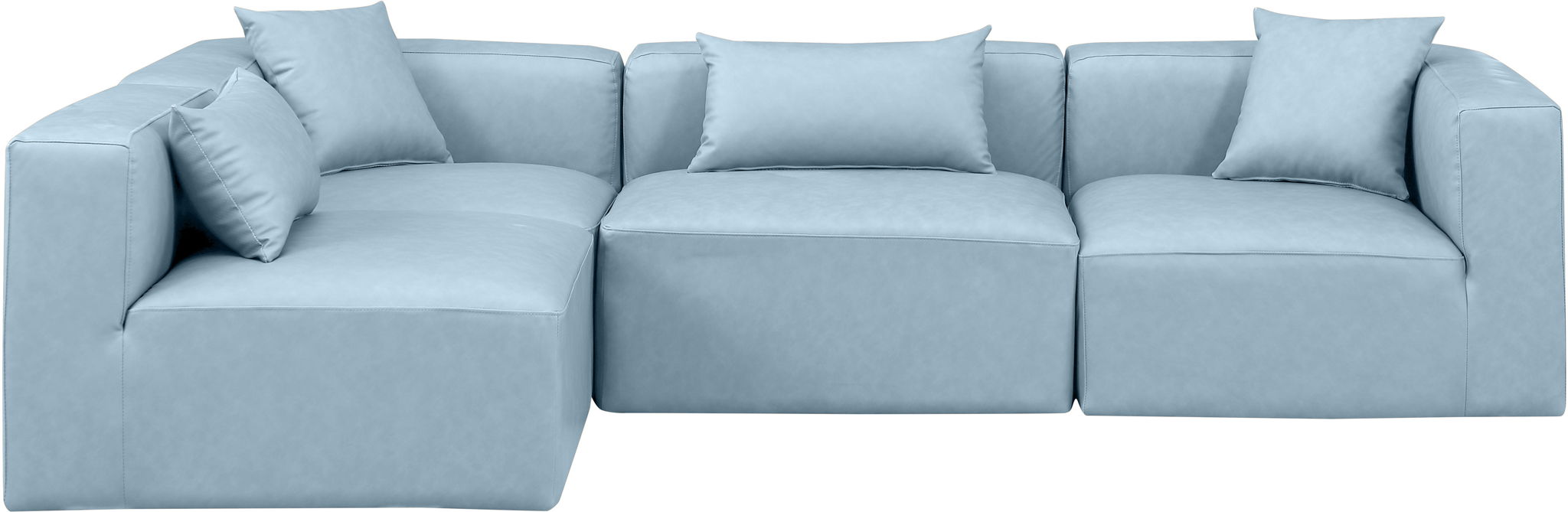 Cube - 4 Piece Modular Corner Sectional - Simple Home Plus