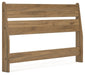 Deanlow - Full Panel Headboard - Honey - Simple Home Plus