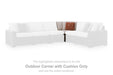 Dolan Creek - Corner With Cushion - Beige / Brown - Simple Home Plus