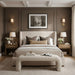 Aurin - Upholstered Bed - Simple Home Plus