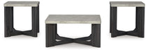 Sharstorm - Two-tone Gray - Occasional Table Set (Set of 3) - Simple Home Plus