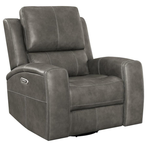 Brickston - Triple Power Swivel Glider Recliner - Simple Home Plus