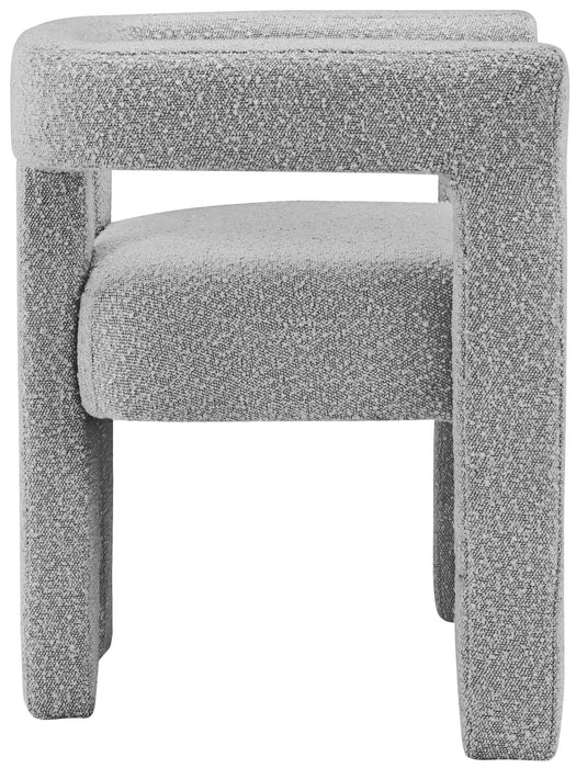 Athena - Boucle Fabric Dining Chair - Simple Home Plus