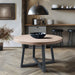 Reagan - Round Dining Table - Wheat / Slate - Simple Home Plus