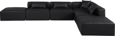 Cube - 6 Piece Modular Corner Armless Sectional - Simple Home Plus