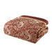 Brystol - California King 24 Piece Room In A Bag - Red - Simple Home Plus