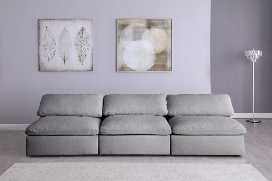 Serene - Modular Armless 3 Seat Sofa - Simple Home Plus