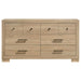 Arielle - 6-Drawer Bedroom Dresser Cabinet - Simple Home Plus