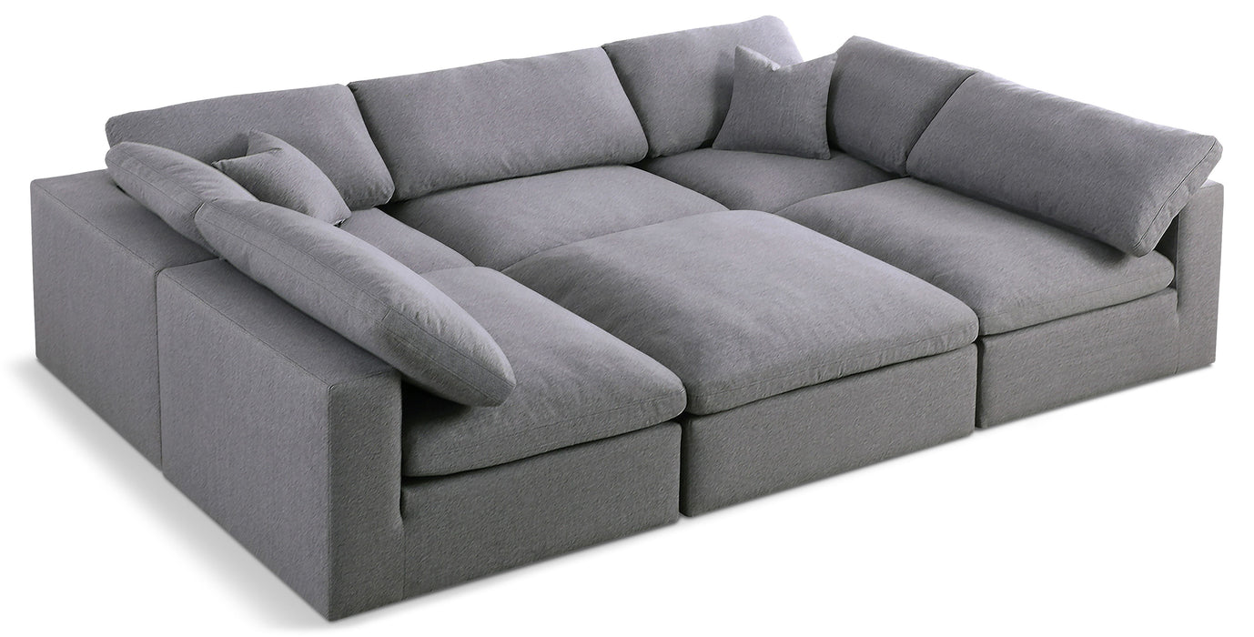 Serene - 6 Piece Modular Sectional - Simple Home Plus
