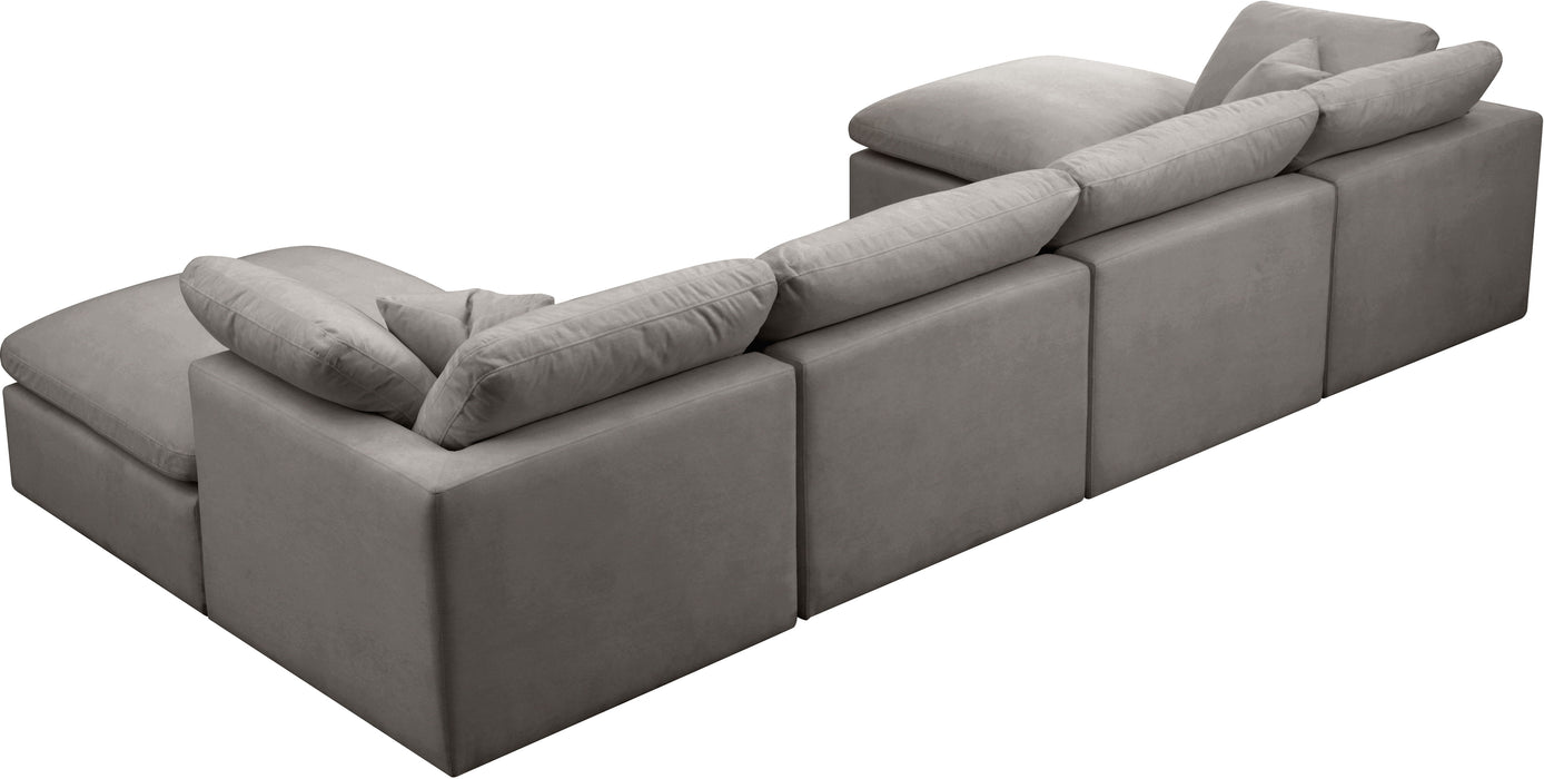 Plush - 6 Piece Modular Sectional - Simple Home Plus