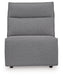 ModMax II - Armless Chair - Salt And Pepper - Simple Home Plus