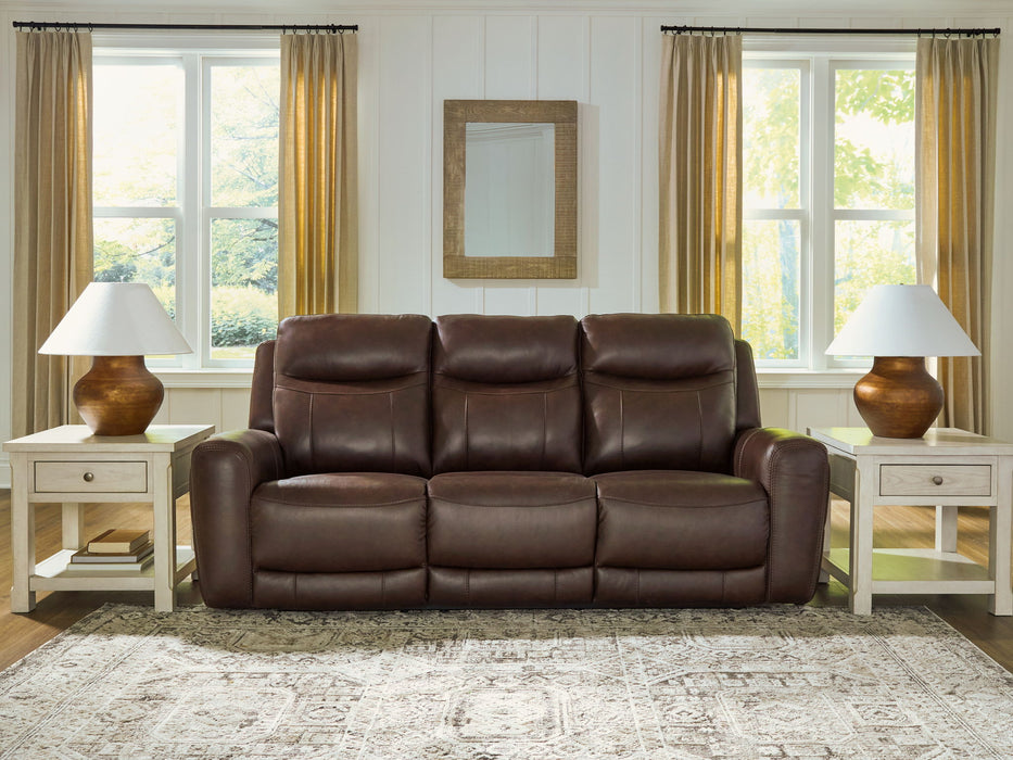 Gravier - Power Reclining Sofa With Adjustable Headrest - Cordova - Simple Home Plus