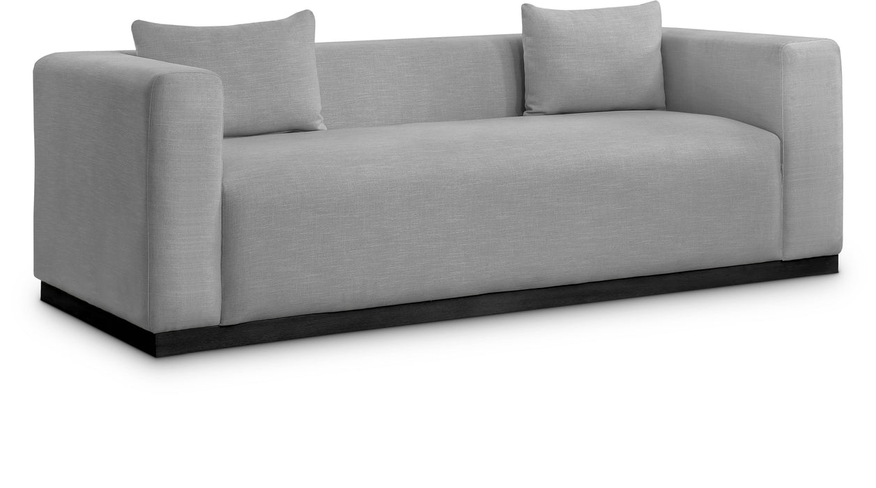 Alfie - Linen Textured Fabic Sofa - Simple Home Plus