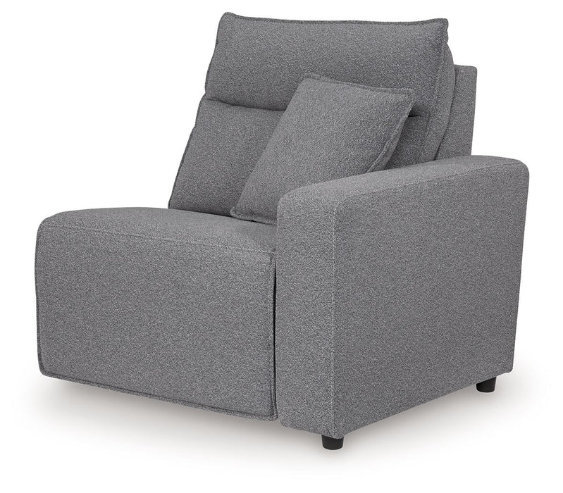 Modmax II - Reclining Sectional - Salt And Pepper - Simple Home Plus