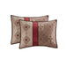 Delaney - Queen 24 Piece Room In A Bag - Red - Simple Home Plus