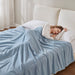 Microfleece - King Blanket - Blue - Simple Home Plus