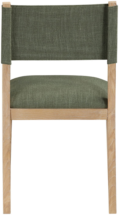 Avon - Linen Textured Performance Fabric Upholstered Dining Side Chair (Set of 2) - Simple Home Plus