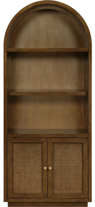 Botanical - Oak Veneer And Solid Wood Bookcase - Simple Home Plus