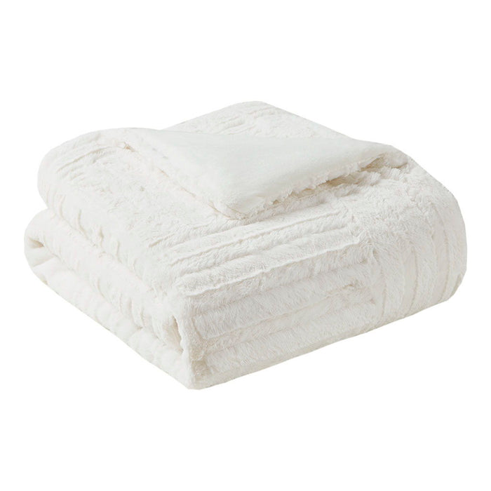 Arctic - Ultra Down Alternative Throw - Ivory - Simple Home Plus