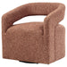 Westhill - Boucle Upholstered Swivel Accent Chair - Simple Home Plus