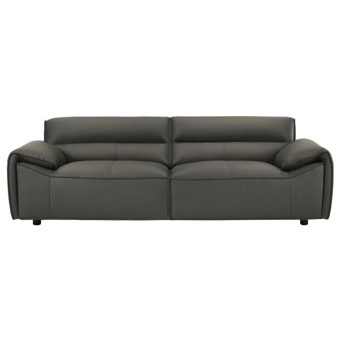 Buxton - Top Grain Leather Upholstered Sofa - Simple Home Plus