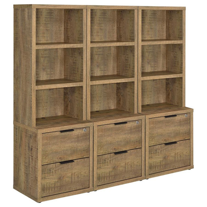 Westpark - 3 Piece Wall Unit Bookcase Set With USB - Simple Home Plus
