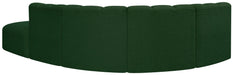 Arc - Boucle Fabric 5 Piece Corner Modular Sofa - Simple Home Plus