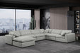 Comfy - 7 Piece Linen Modular Sectional With Chaise - Simple Home Plus