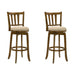 Wren - Modern Farmhouse Swivel Wood Bar Height Kitchen Bar Stool - Simple Home Plus