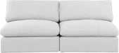 Comfy - Linen Modular Armless Sofa 2 Seats - Simple Home Plus