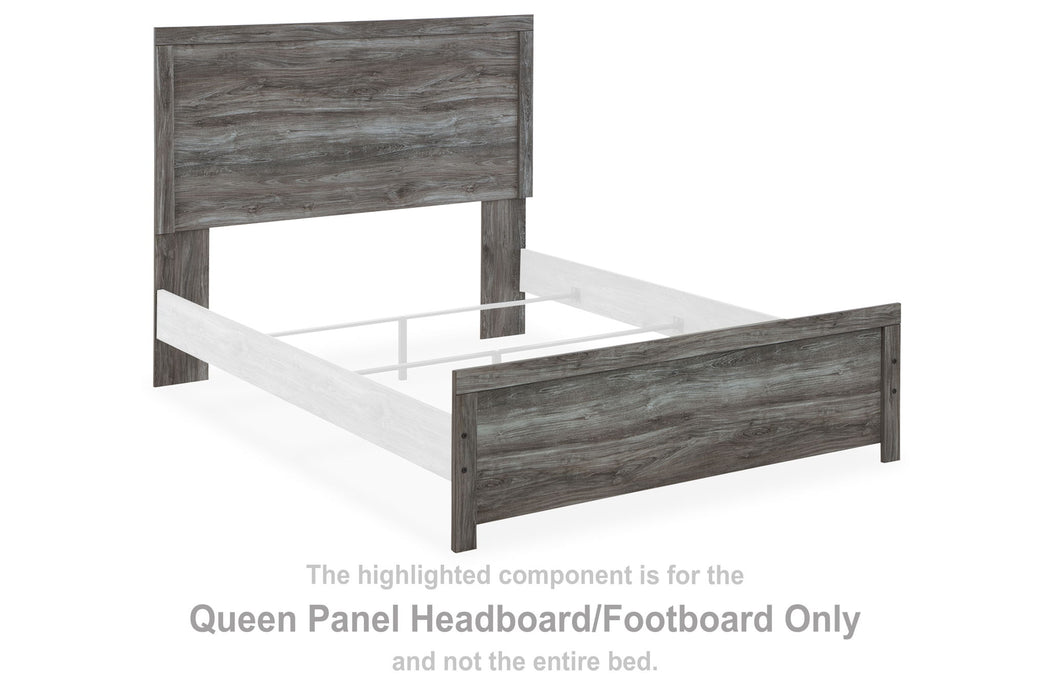 Bronyan - Queen Panel HDBD/Ftbd - Dark Gray - Simple Home Plus