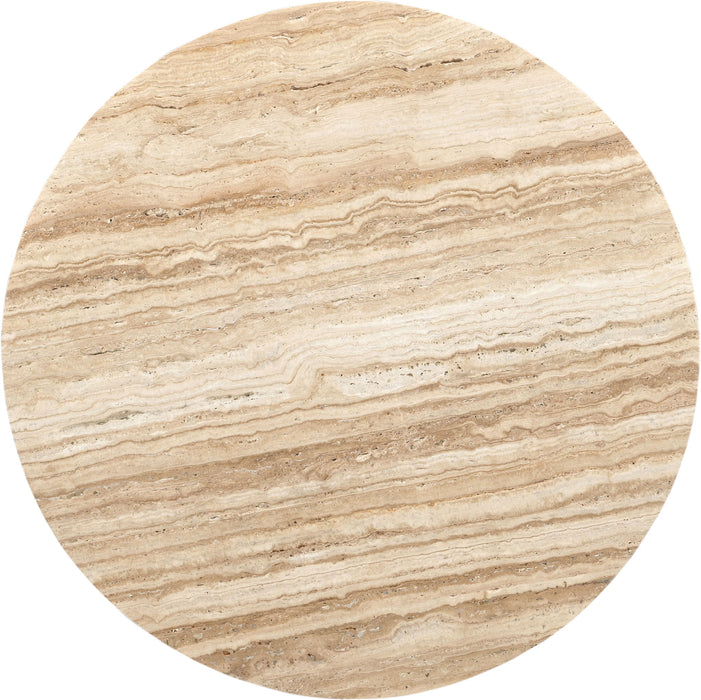 Fontelina - 30" Genuine Marble Bistro Dining Table - Simple Home Plus
