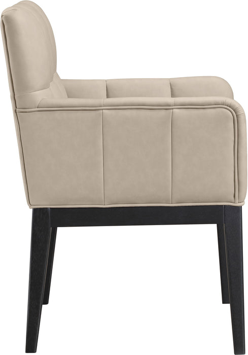 Adrian - Dining Arm Chair (Set of 2) - Black Legs - Simple Home Plus