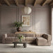 Rummi - Velvet Performance Fabric Upholstered 5 Piece Modular Sectional, L-Shaped (Right) - Simple Home Plus