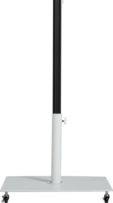 Amalfi - Aluminum Patio Umbrella - White Base / Black Pole - Simple Home Plus