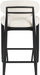 Riccio - Stool - Black Frame - Simple Home Plus
