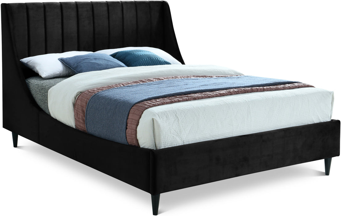 Eva - Velvet Bed - Simple Home Plus