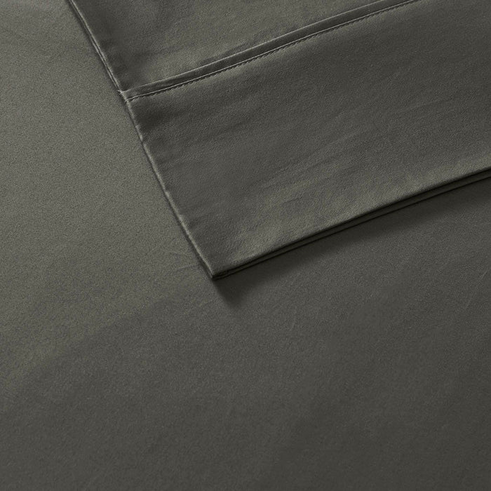 King 800 Thread Count Sheet Set - Charcoal - Simple Home Plus