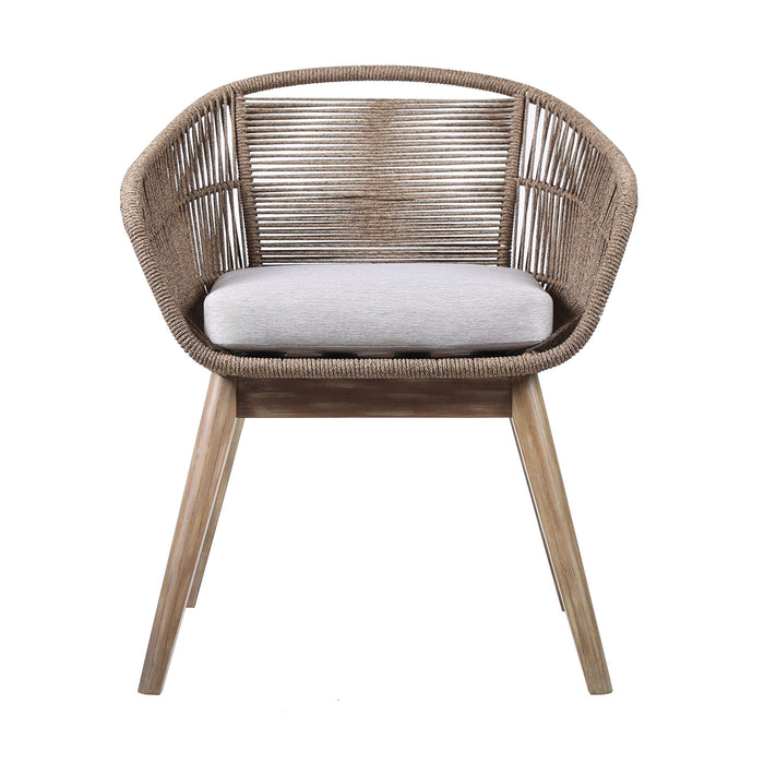 Tutti Frutti - Indoor / Outdoor Dining Chair - Light Eucalyptus / Latte - Simple Home Plus