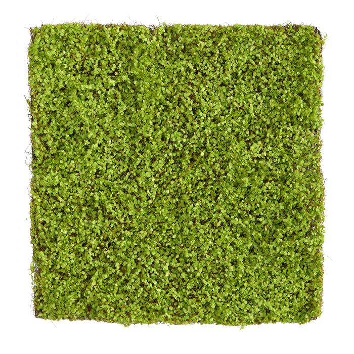 20" X 20" Duckweed Artificial Wall Mat