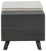 Yarlow - Dark Gray - Storage Bench - Simple Home Plus